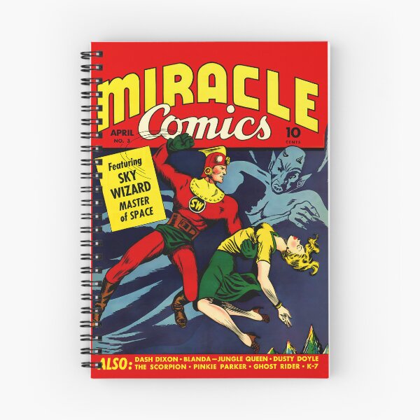 Item preview, Vintage Miracle Comics April 1940  designed and sold by ArchimedesPrime.
