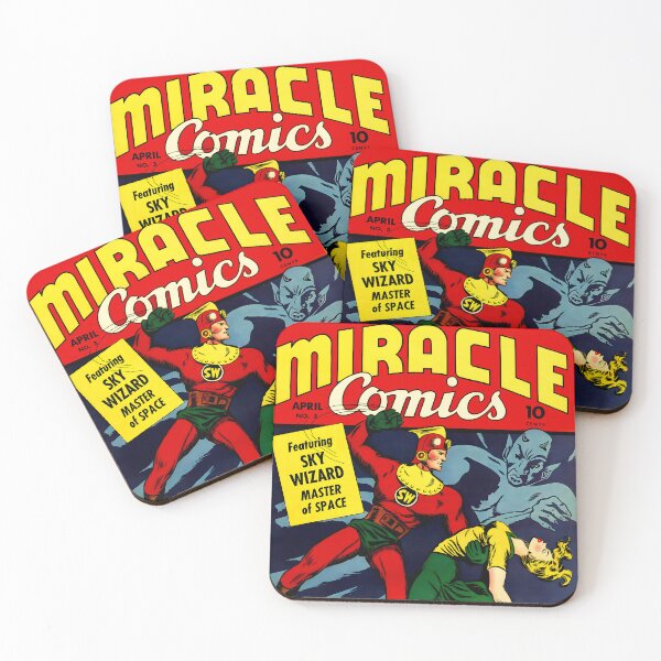 Item preview, Vintage Miracle Comics April 1940  designed and sold by ArchimedesPrime.