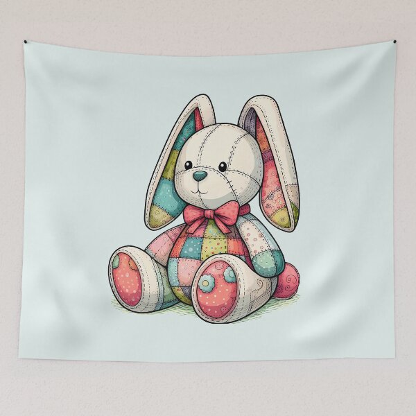 Item preview, Patchwork Bunny - Patchwork Animal designed and sold by PawPrintStyles.