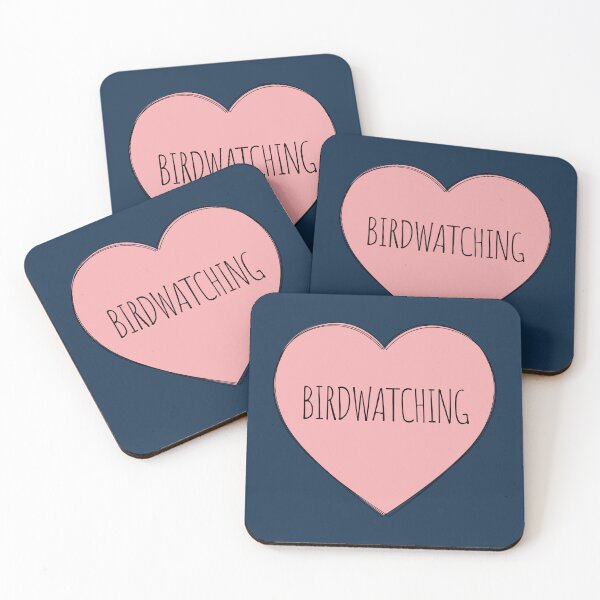 Item preview, I Love Birdwatching Pink Heart designed and sold by MaryAller.