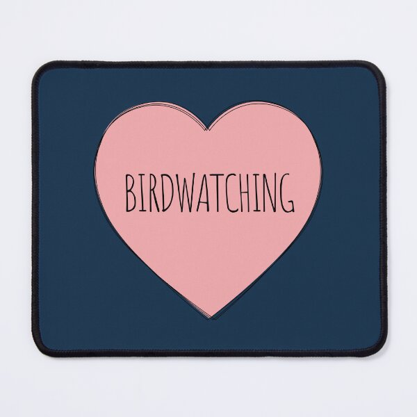 Item preview, I Love Birdwatching Pink Heart designed and sold by MaryAller.
