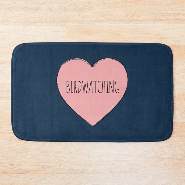 Item preview, I Love Birdwatching Pink Heart designed and sold by MaryAller.