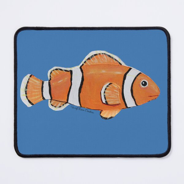 Item preview, Painted Clown fish cutout designed and sold by WolfRaven Creations.