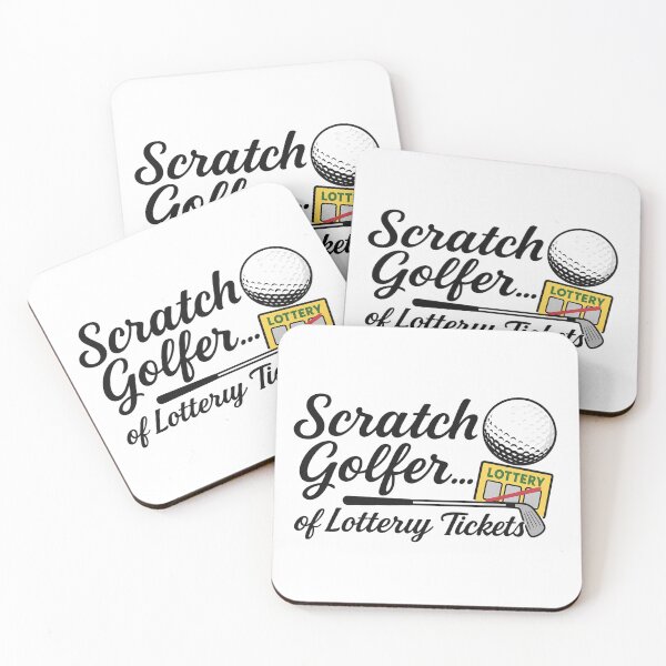 Item preview, Scratch Golfer… of Lottery Tickets Art designed and sold by JetFaith Designs.