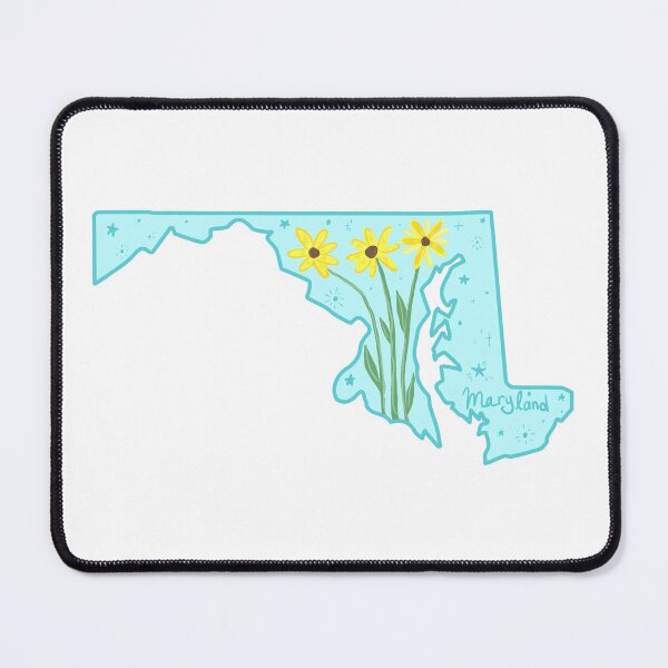 Item preview, Maryland State Shape Flower designed and sold by Peachy-Keen-Co.