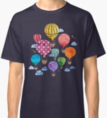 Hot Air Balloon Night Classic T-Shirt