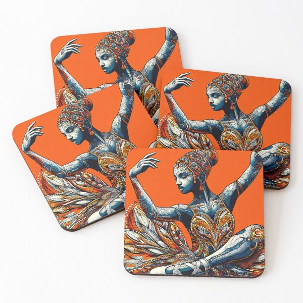 Item preview, Lively ballet dancer in artistic illustration designed and sold by AD-Digital-Art.