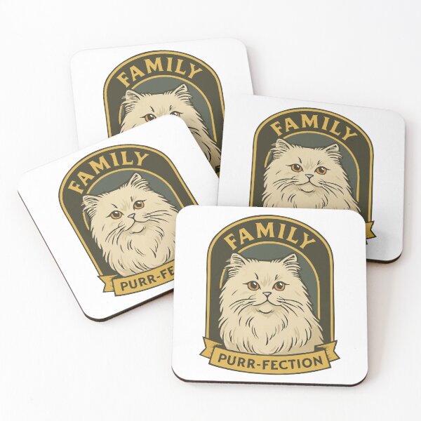 Item preview, Cat family,Animals of our family, gift for people who like pets, designed and sold by E.D.CH designs..