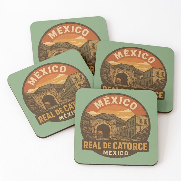 Item preview, Real de Catorce Mexico vintage design designed and sold by Ahau Designs.