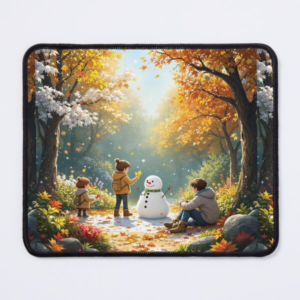 Item preview, Anime Characters Celebrating the Seasons in Nature designed and sold by NeonMystic.