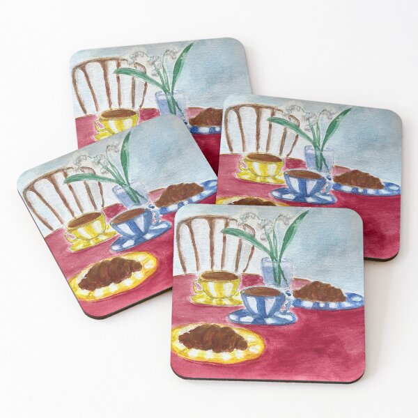 Item preview, Coffee & Croissant with you designed and sold by lupiabjodot.