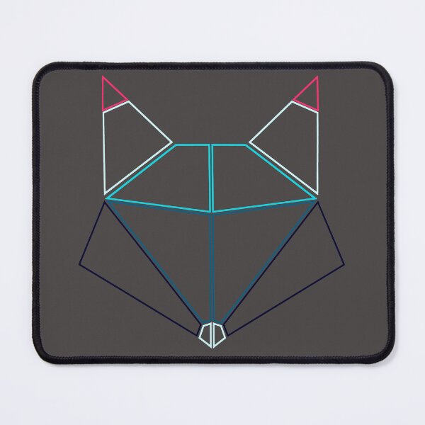 Item preview, Geometric fox Vulpes Machina Digital Spirit Wireframe designed and sold by Prism-Rebirth.