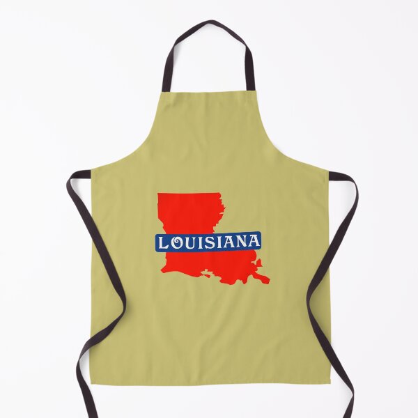 Item preview, Louisiana State Outline – Bold Red & Blue Southern Graphic designed and sold by ArtSpireWorks.