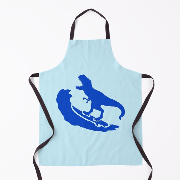 Item preview, T-Rex Tyrannosaurus Surfer Surfing Water Hobby Wave Sport designed and sold by shirt-o-mat.