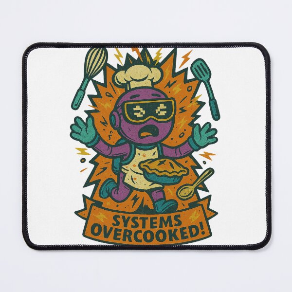 Item preview, Crumb – Systems Overcooked! | Astro: Nom-Nom™ Retro Space Chef Design designed and sold by Astronomnom.