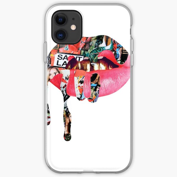 Designer Lips iPhone Soft Case