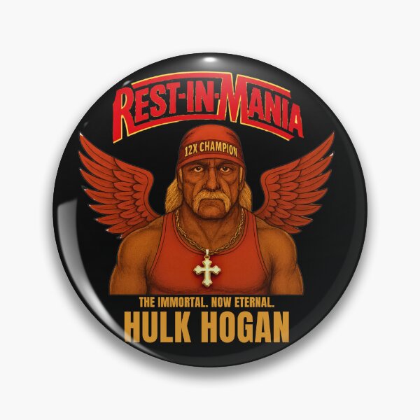 Artikelvorschau, REST-IN-MANIA: Der unsterbliche Hulk Hogan entworfen und verkauft von MavsBrBa69.