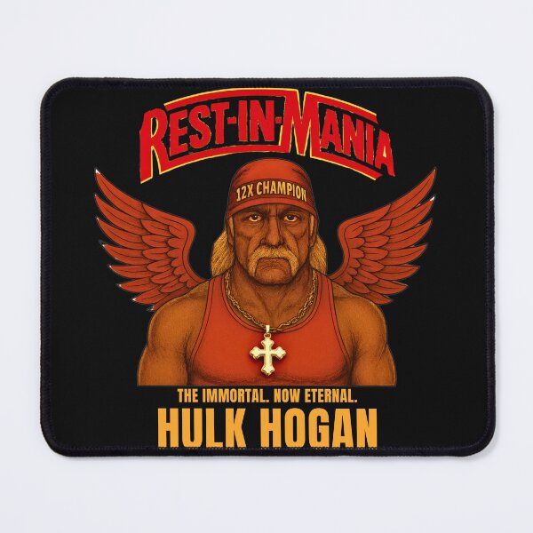 Item preview, REST-IN-MANIA: The Immortal Hulk Hogan designed and sold by MavsBrBa69.