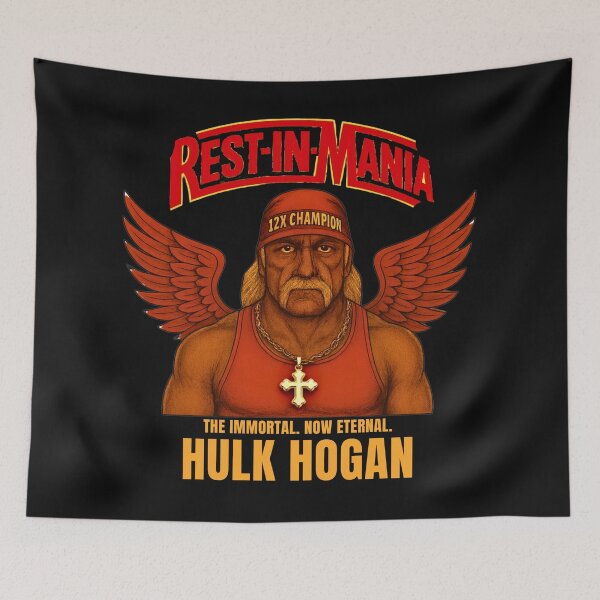 Item preview, REST-IN-MANIA: The Immortal Hulk Hogan designed and sold by MavsBrBa69.