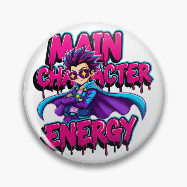 Item preview, Main Character Energy designed and sold by SunforgedArt.