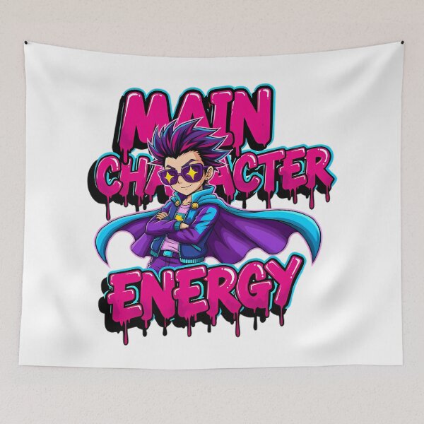 Item preview, Main Character Energy designed and sold by SunforgedArt.