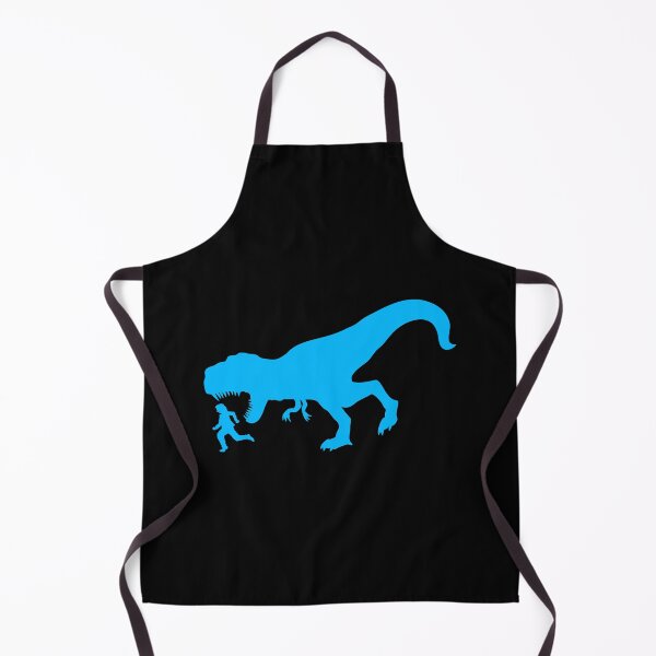 Item preview, T-Rex Sport Running Tyrannosaurus Attacking Fleeing Fast Food Eating designed and sold by shirt-o-mat.