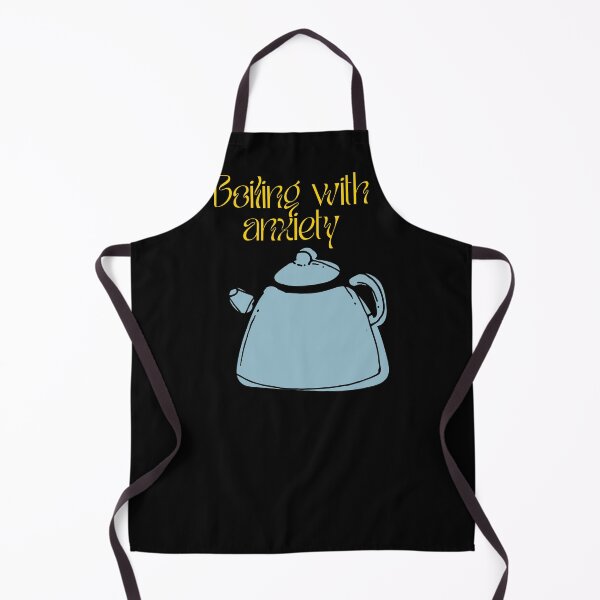 Item preview, Boiling With Anxiety – Funny Relatable Mental Health Kettle Design designed and sold by Geafixy.