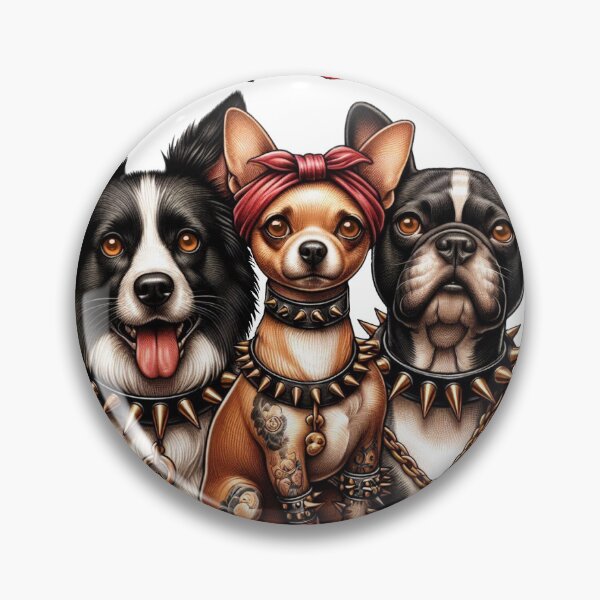 Item preview, Gangster Dogs Ruff Stuff designed and sold by Lisa Phelan Artist.