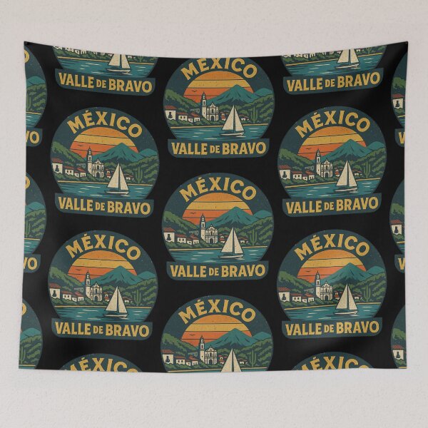 Artikelvorschau, Mexiko Valle de Bravo Sonnenuntergang entworfen und verkauft von Ahau Designs.