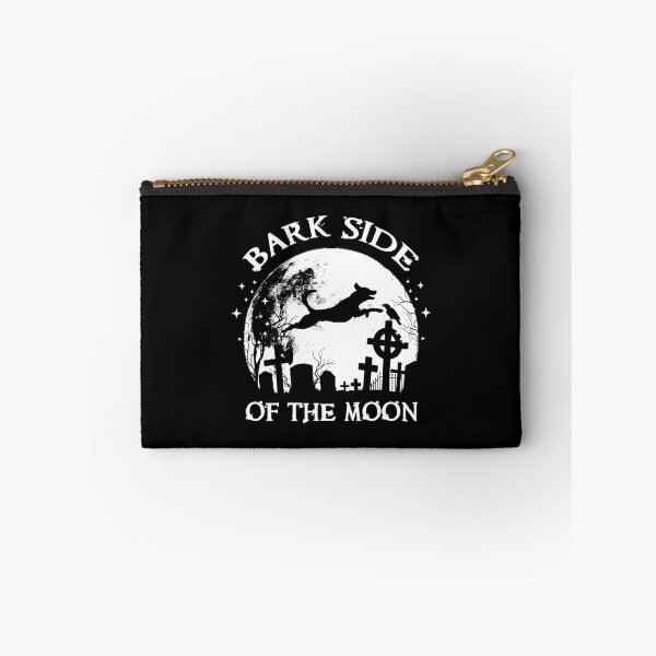 Item preview, Bark Side of the Moon Gothic Dog Halloween Moon Graveyard Design designed and sold by Dmetalx Art Apparel.