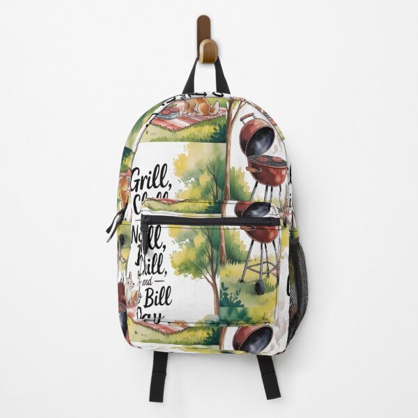 Item preview, Grill, Chill, and No Bill Day designed and sold by InspiredCreatives.