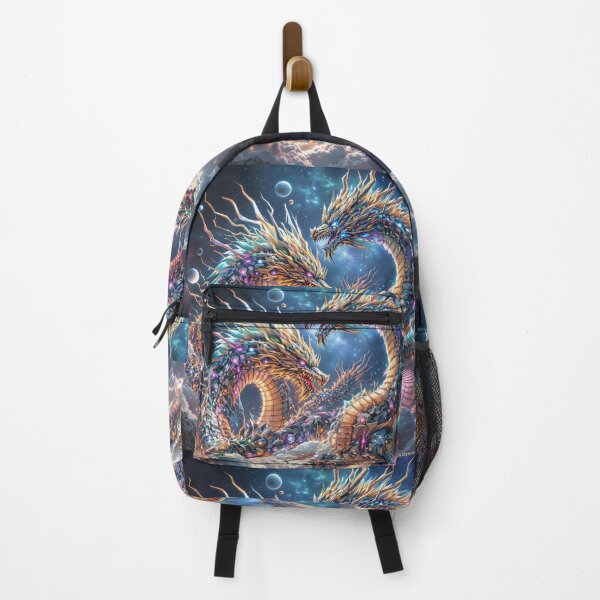 Item preview, Cybernetic Dragons in a Futuristic Fantasy Realm designed and sold by NeonMystic.