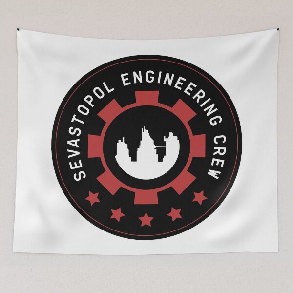 Item preview, Sevastopol Engineering Crew Patch designed and sold by ABSTRACT-IVISM.