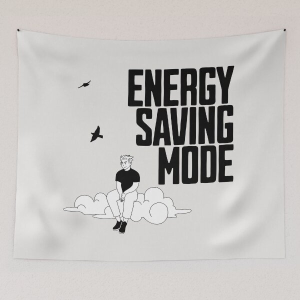 Item preview, Energy saving mode boy Morcaworks designed and sold by Morcawork.