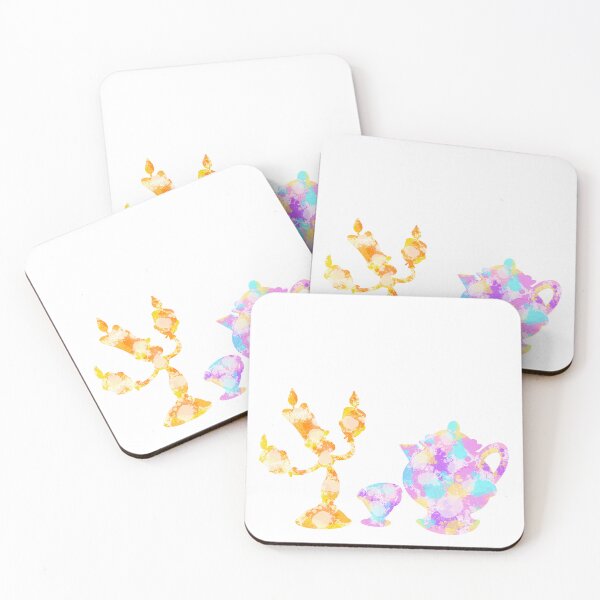 Item preview, Lumiere and Mrs.Pots Splat Art designed and sold by HillelahLynn.