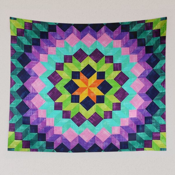 Item preview, Patchwork Quilt designed and sold by ViaARTfactory.