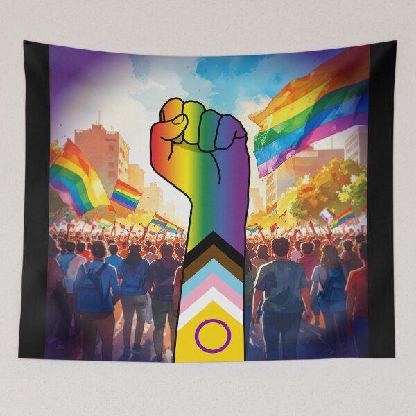 Item preview, LGBTIQA+ Power  designed and sold by Steve Anderssen.