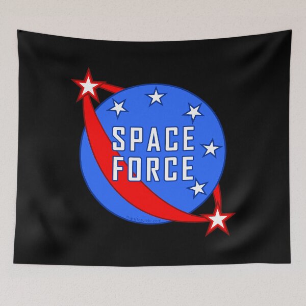 Item preview, Space Force Logo Red White And Blue designed and sold by theartofvikki.