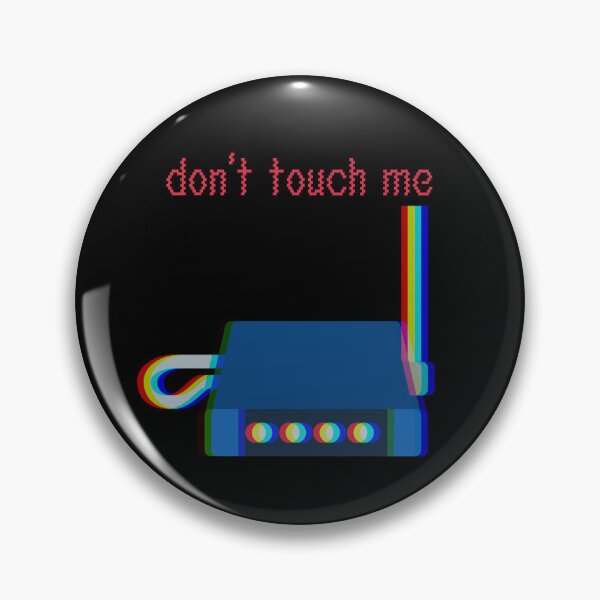 Item preview, Retro theremin electronic music instrument don't touch me rgb designed and sold by modeTRIP.