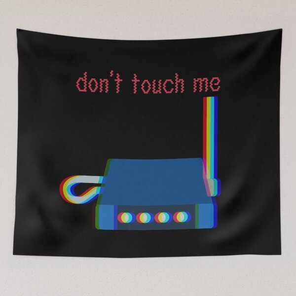 Item preview, Retro theremin electronic music instrument don't touch me rgb designed and sold by modeTRIP.