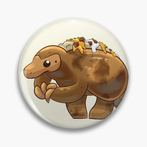 Item preview, Loaded Baked Potato Pangolin designed and sold by Pancazuli.