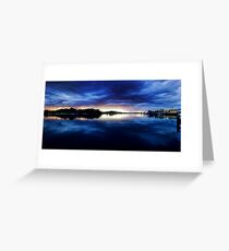 Blue Breckenridge Greeting Card