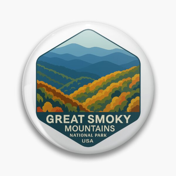Item preview, Great Smoky Mountains National Park Retro Sticker designed and sold by Ismeal Von.