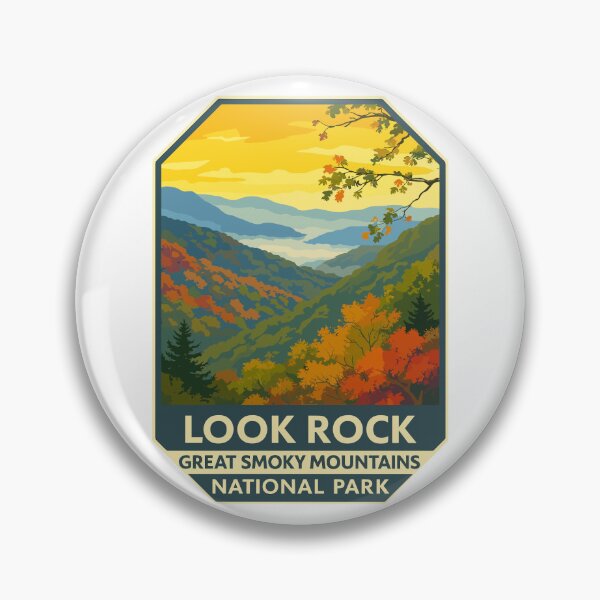 Item preview, Great Smoky Mountains National Park Retro Sticker designed and sold by Ismeal Von.