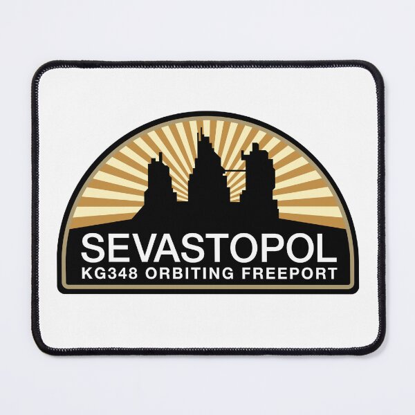 Item preview, Sevastopol KG348 orbiting Freeport Patch designed and sold by ABSTRACT-IVISM.