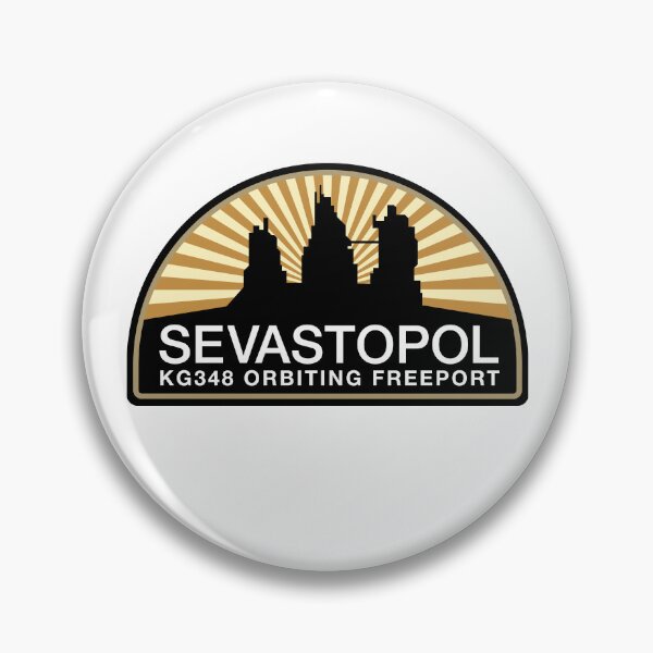 Item preview, Sevastopol KG348 orbiting Freeport Patch designed and sold by ABSTRACT-IVISM.