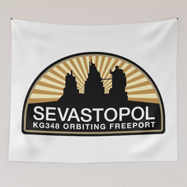 Item preview, Sevastopol KG348 orbiting Freeport Patch designed and sold by ABSTRACT-IVISM.