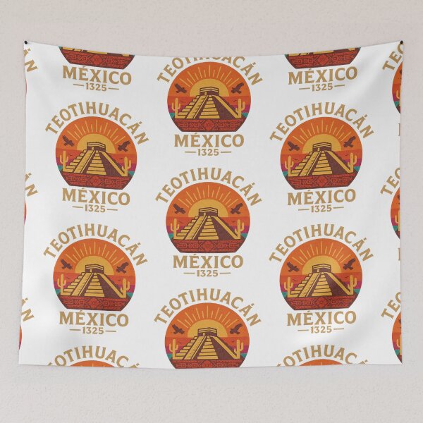 Item preview, Pyramid of Teotihuacan, Mexico designed and sold by Ahau Designs.