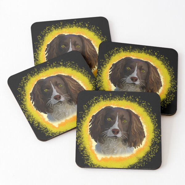 Artikelvorschau, English Springer Spaniel braun, gelb splash entworfen und verkauft von DawnCatcher20.