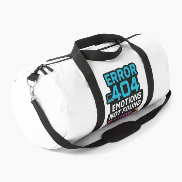 Item preview, Error 404 Emotions Not Found – Funny Geek & AI Love Quote designed and sold by Katscuriosities.